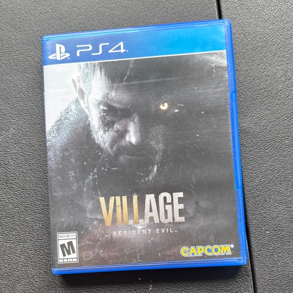 Resident Evil Village for PS4 - Blue Case by Capcom - Picture 1 of 4